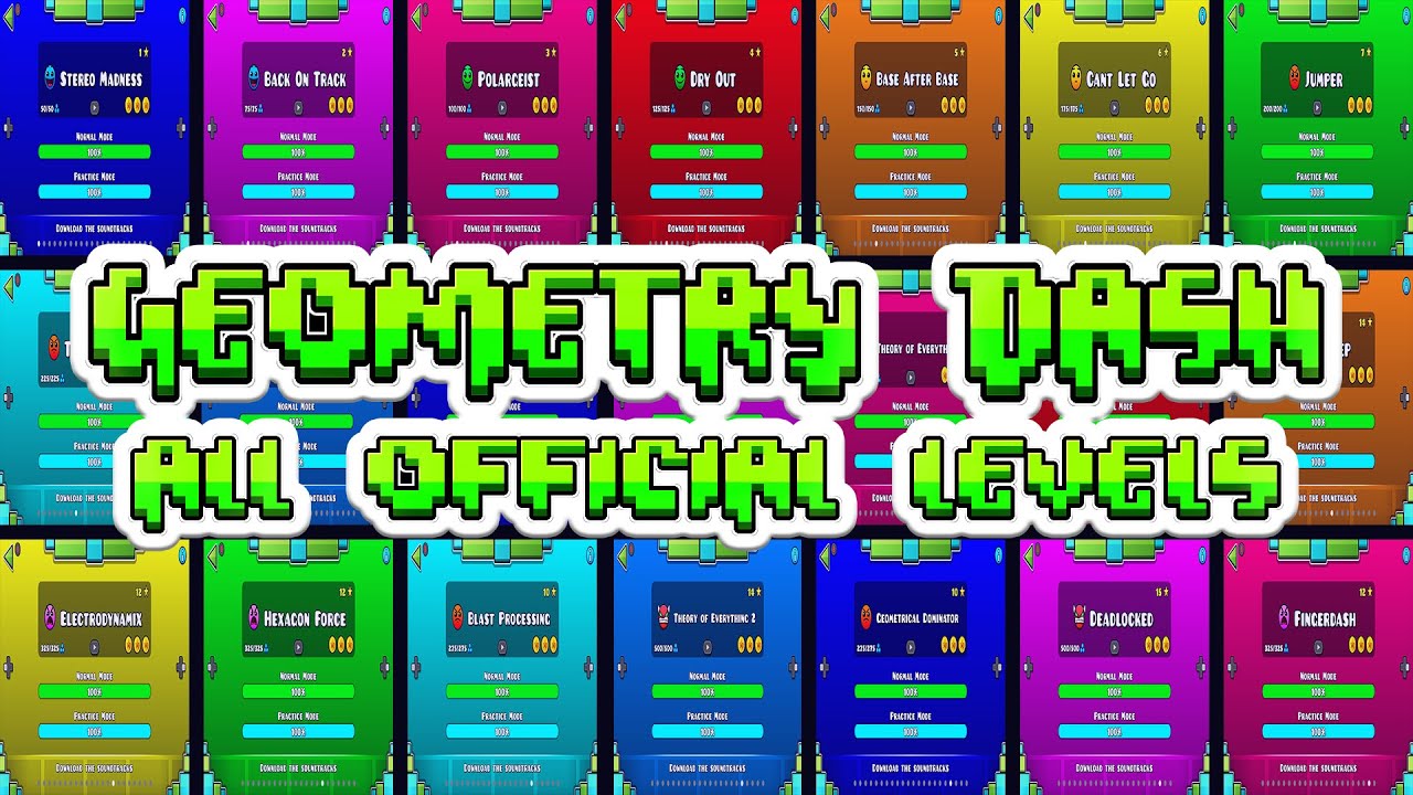 My Top 7 Favorite Levels in Geometry Dash