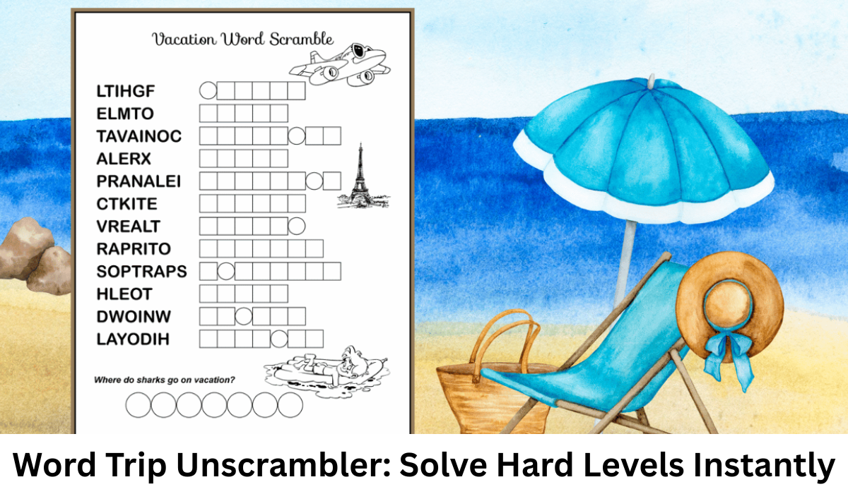 Word Trip Unscrambler Solve Hard Levels Instantly