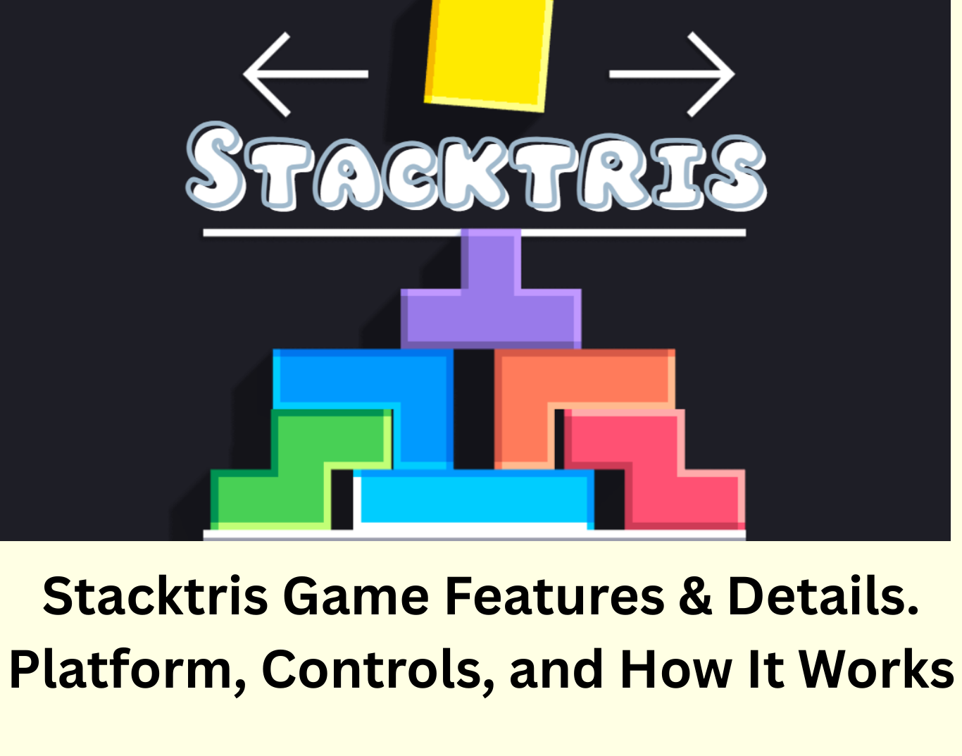 Stacktris Game Features & Details.Platform, Controls, and How It Works