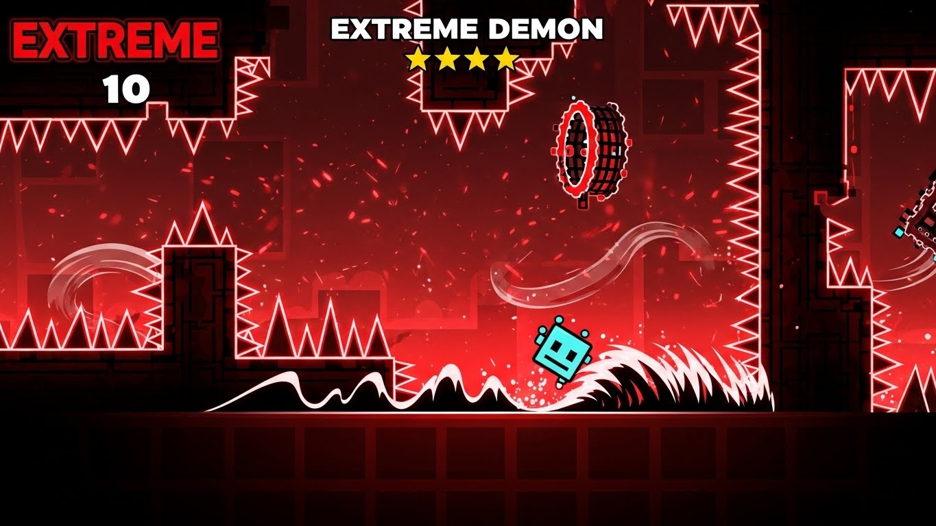 Hardest Levels in Geometry Dash