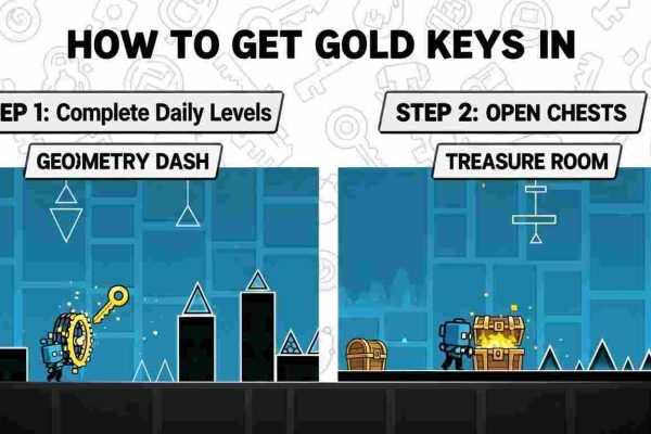 How to Get Gold Keys in Geometry Dash